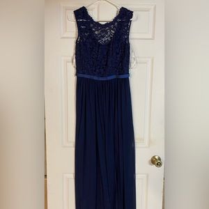 David’s bridal bridesmaid dress